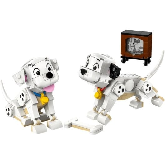 Set de construcción Lego 43271 Lucky y Penny Cachorros articulados Disney 268 piezas