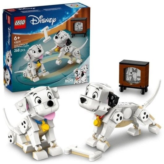 LEGO Disney Lucky e Penny 43271 268 peças