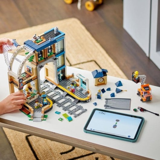Set de Construcción LEGO City 60469 Estación Central de Ferrocarril 752 piezas 7+ niveles y accesorios