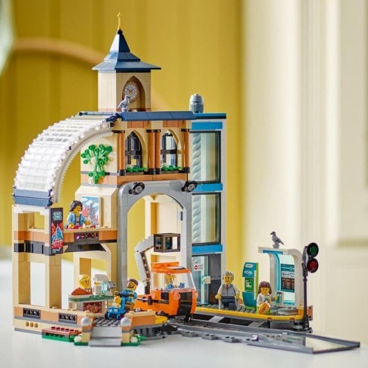 Set de Construcción LEGO City 60469 Estación Central de Ferrocarril 752 piezas 7+ niveles y accesorios