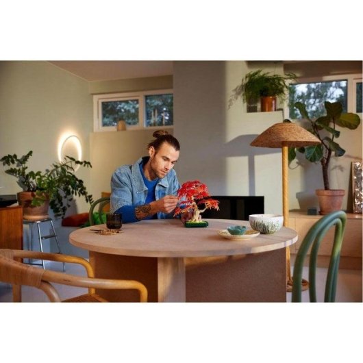 LEGO Botanicals 10348 Bonsai de Ácer Vermelho Japonês 474 peças