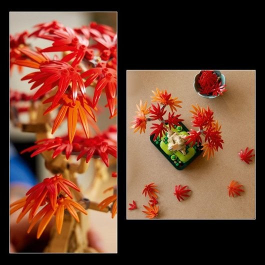 Bonsái de Arce Rojo Japonés Lego 10348 Kit Adultos 474 piezas Decorativo Botanicals