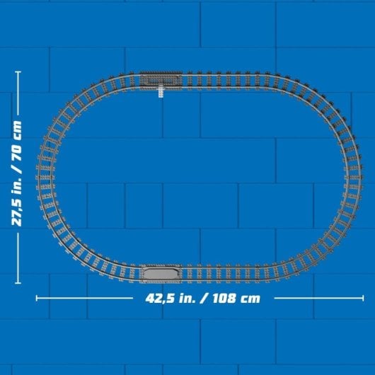 Conjunto de comboio Lego Arctic Express 60470 motorizado com 1517 peças e comando STEM