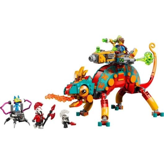 Lego DREAMZzz 71492 Conjunto de Construção Camaleão Flamejante Articulado de Mateo 443 peças