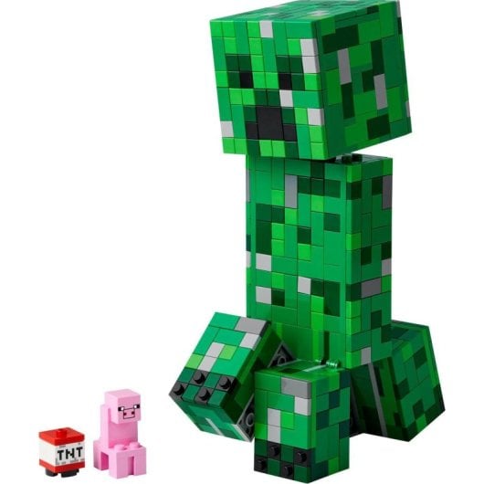 Lego Minecraft Creeper 21276 Figura de Acção Articulada 21cm 665 Peças Dinamite Oculta