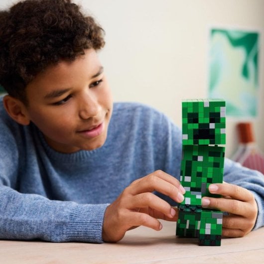 Lego Minecraft Creeper 21276 Figura de Acção Articulada 21cm 665 Peças Dinamite Oculta