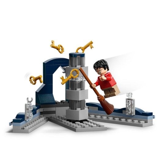 Conjunto LEGO Harry Potter 76454 Torre Central do Castelo de Hogwarts 2135 peças 12 minifiguras