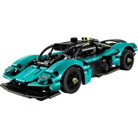 LEGO Technic Aston Martin Valkyrie Modelo 707 Peças Motor V12 Portas Seagull Turquesa