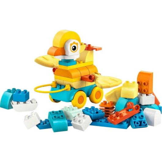 Juguete de construcción Lego DUPLO 10448 Animales sobre Ruedas 3en1 58 piezas móviles