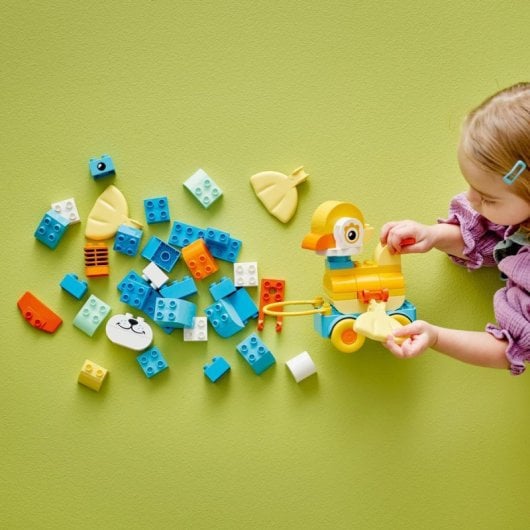 Juguete de construcción Lego DUPLO 10448 Animales sobre Ruedas 3en1 58 piezas móviles