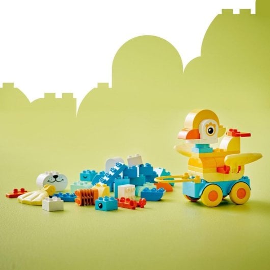 Juguete de construcción Lego DUPLO 10448 Animales sobre Ruedas 3en1 58 piezas móviles