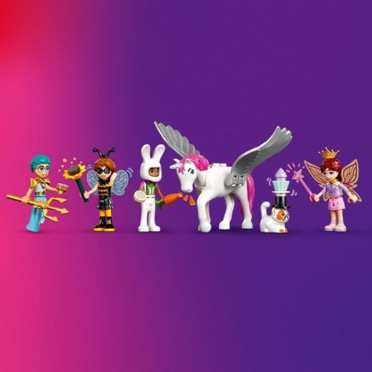 Lego Friends 42661 Ensemble de construction pour fête costumée avec licorne, fée et 261 pièces
