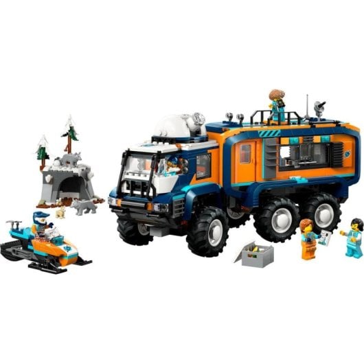 LEGO City Mobile Science Laboratory Set 60471 - 1.064 peças - Arctic Explorers
