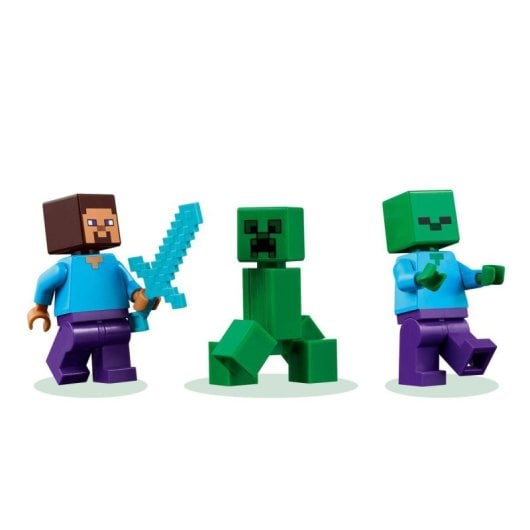 Set LEGO Minecraft La Casa-Dinamita de la Selva 21275 287 piezas Explosión Interactiva