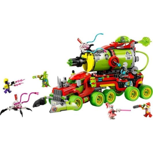 LEGO DREAMZzz Le camion pulvérisateur de peinture de Mateo, ensemble de 929 pièces et 5 figurines