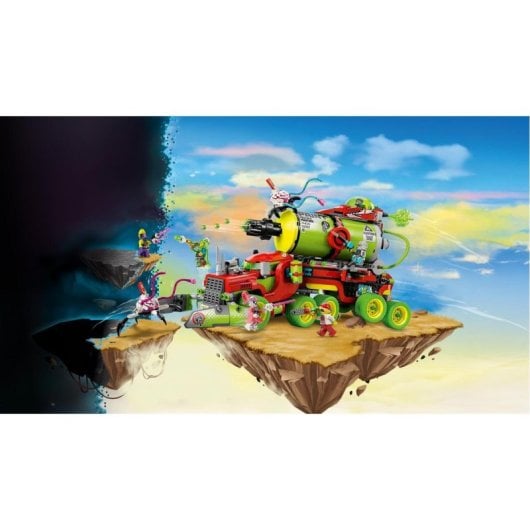 LEGO DREAMZzz Le camion pulvérisateur de peinture de Mateo, ensemble de 929 pièces et 5 figurines