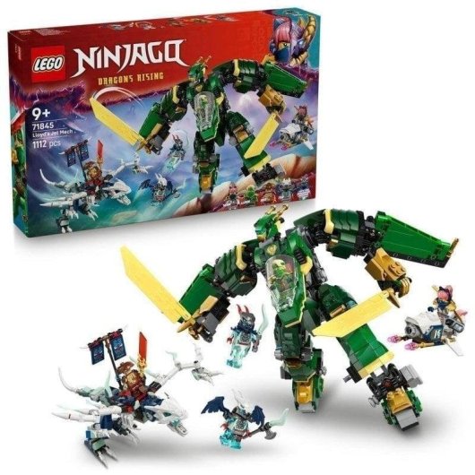 LEGO Ninjago Meca Reactor de Lloyd 71845 1112 pezzi