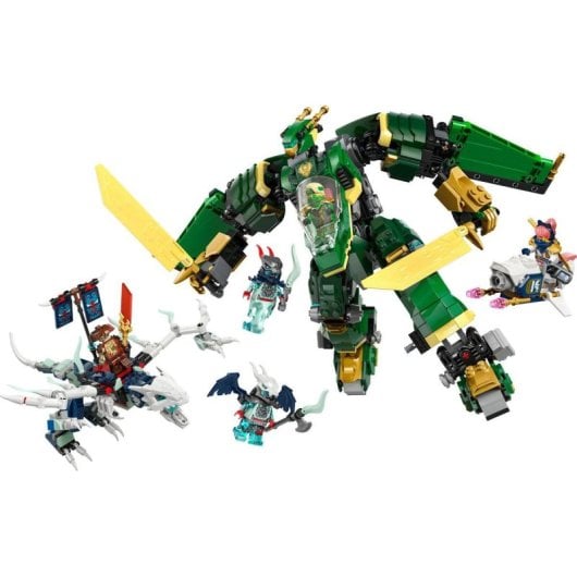 Lloyd's Conjunto de construção do reactor mecânico 1112 peças Ninjago transformável