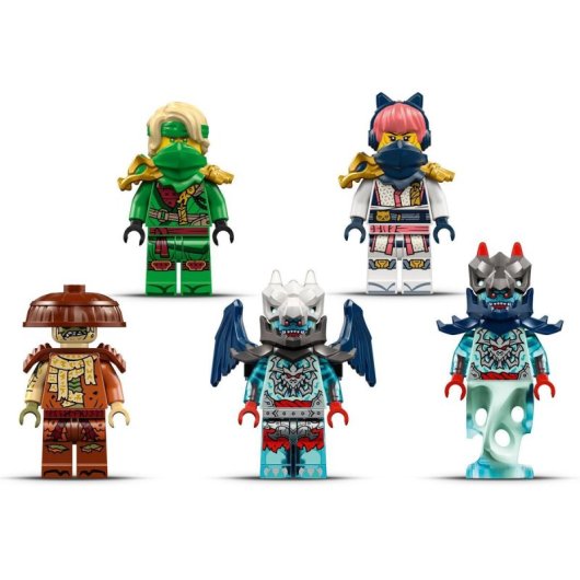 Lloyd's Conjunto de construção do reactor mecânico 1112 peças Ninjago transformável