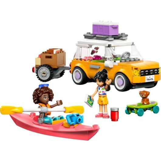 Conjunto de construção de automóveis Lego Friends 42659 Friendship Road Trip com 220 peças