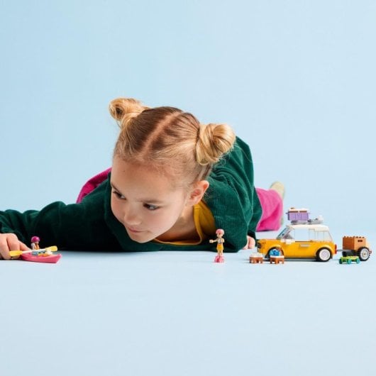 Conjunto de construção de automóveis Lego Friends 42659 Friendship Road Trip com 220 peças