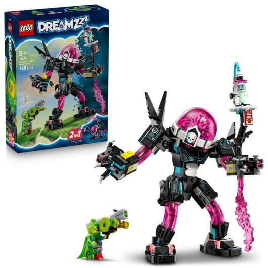 Lego DREAMZzz 71495 Mateo vs. Conjunto de Construção Meca com Cyberbrain 368 peças 8+