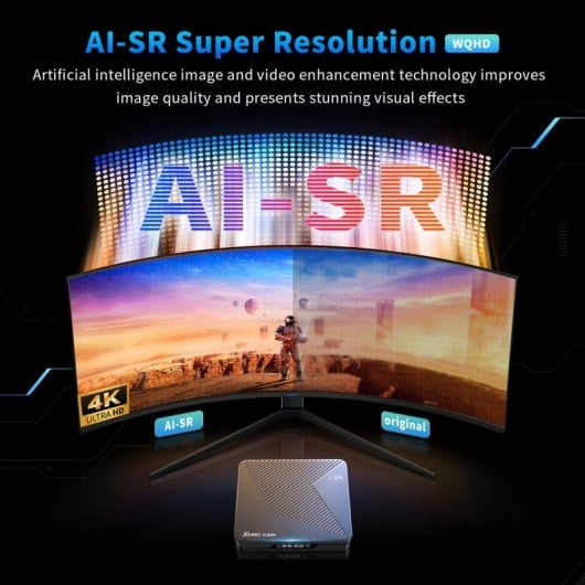 TV Box Android Lipa X88 Pro S905X5 4GB 64GB Android 14 8K Dolby Voice