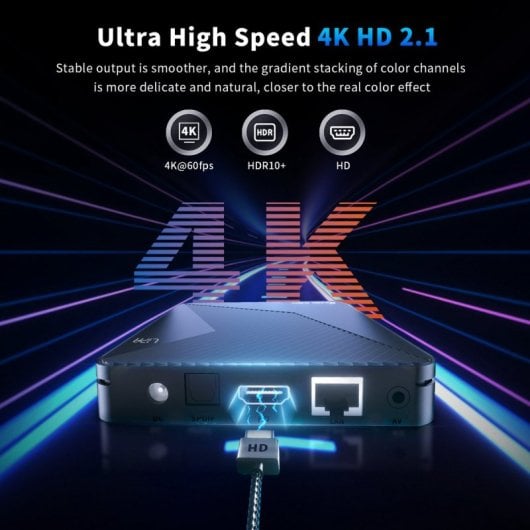 TV Box Android Lipa X88 Pro S905X5 4GB 64GB Android 14 8K Dolby Voice