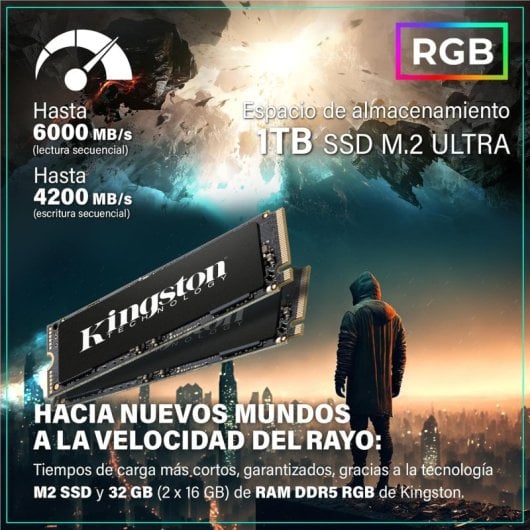 GREED MK5 Power Ryzen 5 9600X 32 GB 1 TB SSD RTX 5070 Ti Windows 11 Pro Desktop-Computer