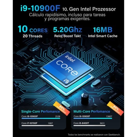 PC Sobremesa GREED Ultra V2 Intel Core i7-12700F 32GB 1TB SSD+1TB HDD Windows 11 Pro