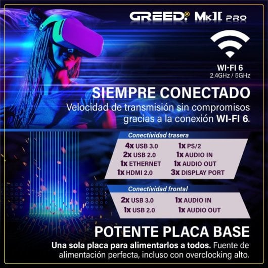GREED MK2 Pro Intel Core i7-12700F 32GB 1TB SSD RTX 5070 Windows 11 Pro