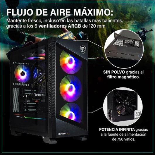 GREED MK5 i7-12700F 32GB 1TB SSD RTX 5070 12GB Windows 11 Pro