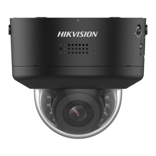 Caméra IP d'extérieur Hikvision DS-2CD2787G2H-LIPTRZS2U/SL(2812)BLK 8MP dôme varifocale ColorVu AI IR PoE