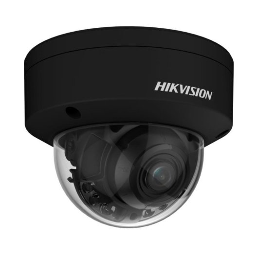 Caméra IP Hikvision DS-2CD2787G2HT-LIZS 8MP 2,8-12 mm IR/lumière blanche ColorVu IK10 IP67 noire