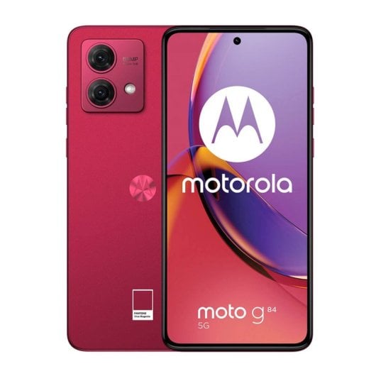 Smartphone Motorola Moto G84 5G 8GB 256GB Viva Magenta IP54 NFC Dual SIM