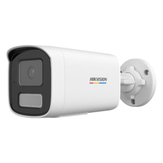 Cámara IP Hikvision DS-2CD1T47G2H-LIU(2.8mm) 4MP ColorVu H.265+ PoE IR/Blanca 50m IP67