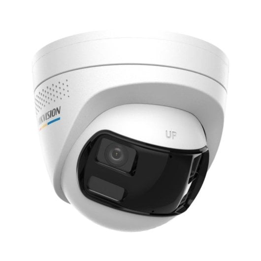 Caméra de sécurité Hikvision DS-2CD1367G2HP-LIUF/SRB 6 MP ColorVu PoE 2,8 mm IP67 avec audio bidirectionnel