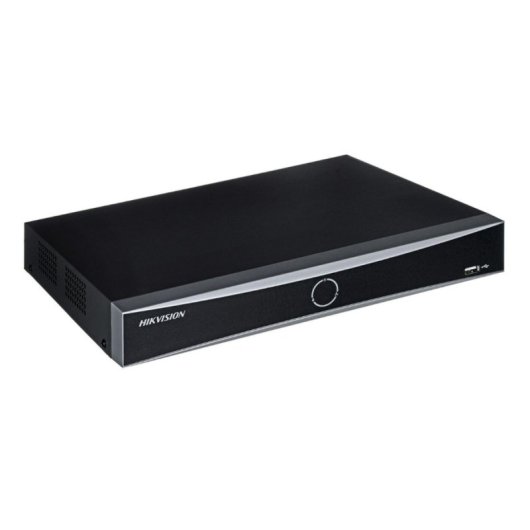 Gravador NVR Hikvision DS-7608NXI-K1(D) 8 canais 4K AcuSense AI preto 1U