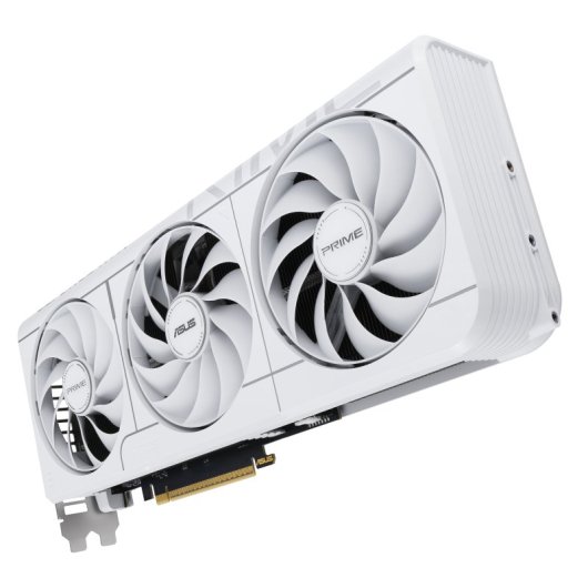 Tarjeta Gráfica ASUS Prime RTX5070-O12G-WHITE 12GB GDDR7 triple ventilador blanco