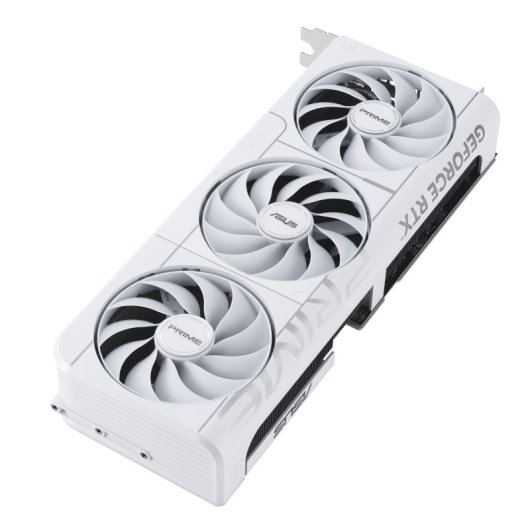 Tarjeta Gráfica ASUS Prime RTX5070-O12G-WHITE 12GB GDDR7 triple ventilador blanco