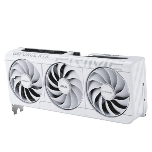 Tarjeta Gráfica ASUS Prime RTX5070-O12G-WHITE 12GB GDDR7 triple ventilador blanco