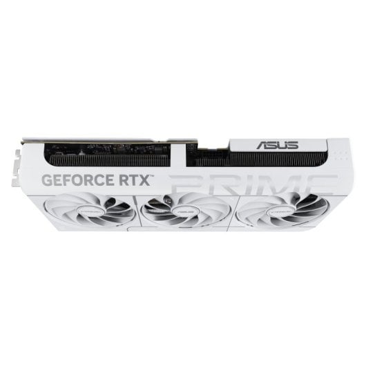 Tarjeta Gráfica ASUS Prime RTX5070-O12G-WHITE 12GB GDDR7 triple ventilador blanco
