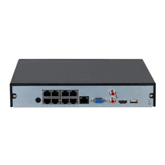 Grabador Dahua NVR2108HS-8P-4KS3 8CH 8PoE IA Decodificación 6×1080p