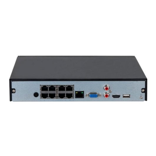 Gravador Dahua NVR2108HS-8P-4KS3 16 TB 8 canais 8PoE AI Descodificação 6×1080p