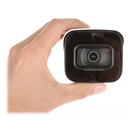Câmara de segurança Dahua DH-IPC-HFW5541EP-SE IP67 PoE com visão noturna de 50 m e áudio bidirecional