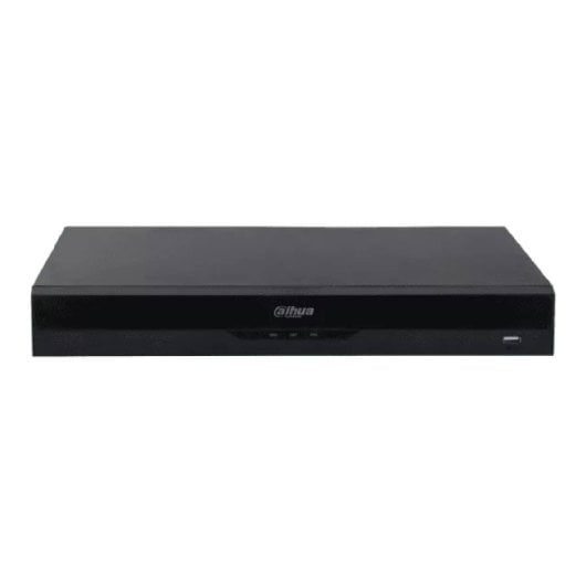 Dahua DHINVR523216PEI 32-Kanal 4K NVR-Recorder, 24 TB, 2 Einschübe, 128 Benutzer, Schwarz