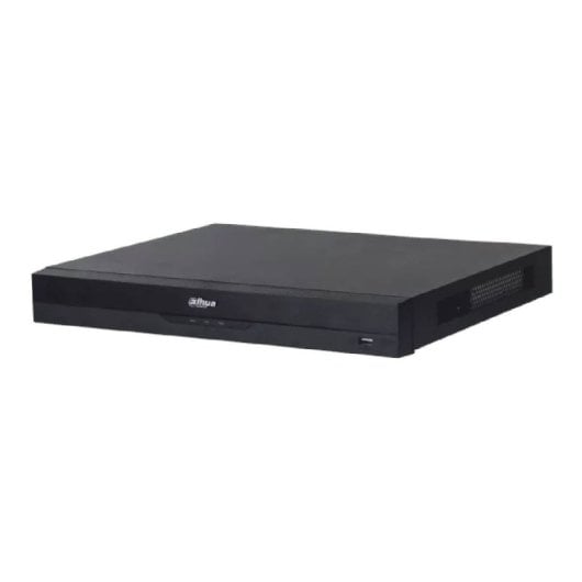 Dahua DHINVR523216PEI 32-Kanal 4K NVR-Recorder, 24 TB, 2 Einschübe, 128 Benutzer, Schwarz