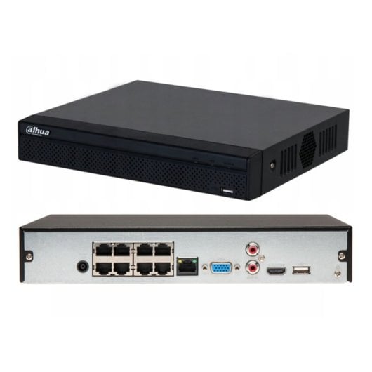 Dahua Technology Lite NVR2108HS-8P-S3 8-Kanal PoE-Videorekorder bis zu 4K 16TB Linux