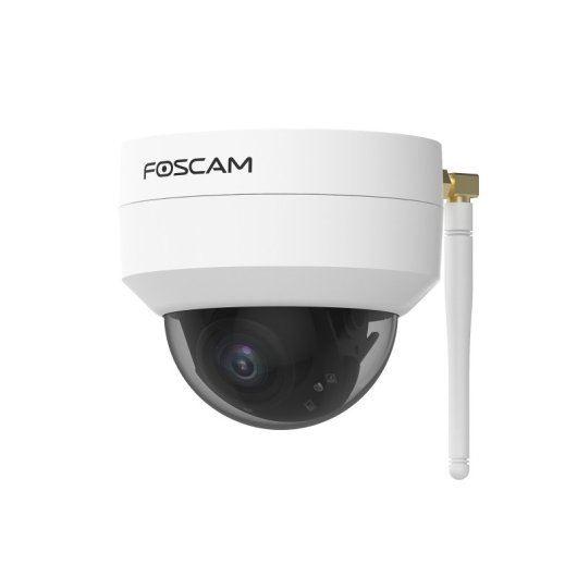 Câmara Dome Exterior Foscam D4Z 4MP PTZ 350° Zoom Óptico 4x Wi-Fi Banda Dupla IP66 IK10