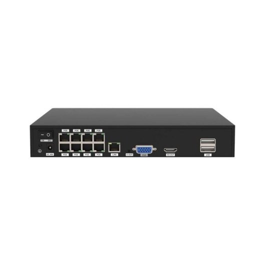 NVR-Recorder für IP-Kamera Foscam FNA108HE 8 Kanäle 8MP 16TB HDD PoE-Ethernet